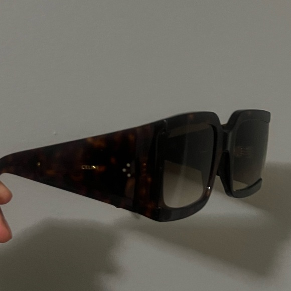 Celine - Tortoise shell brow sunglasses - Picture 2 of 6